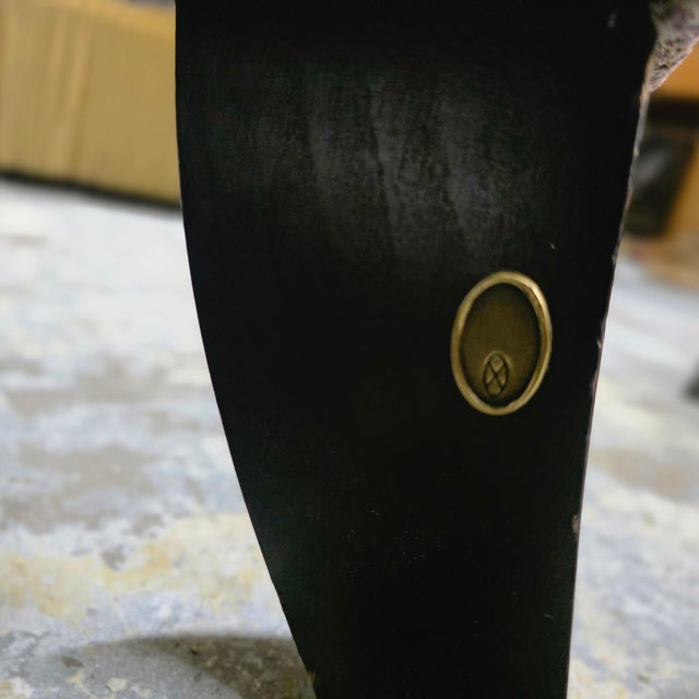 Barbara Barry Pair of Vintage Barbara Barry Lounge Chairs For Sale - Image 4 of 4