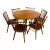 1950s Conant Ball Mid-Century Modern Expandable Dining Set For Sale