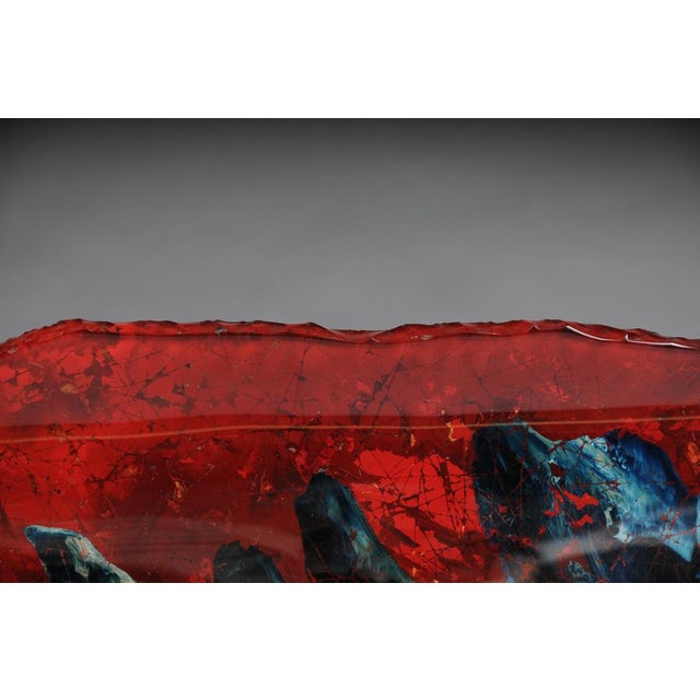 Large Artists Bowl by Duilio Barnabe, Dubé for Fontana Arte, Italy For Sale - Image 5 of 18