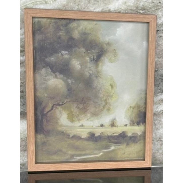 Traditional 2025 Landscape Tree Fine Art Print, Framed For Sale - Image 3 of 6