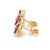 2.52 Ct Natural ruby and 0.39 ct diamond earring in 18k gold For Sale - Image 18 of 18