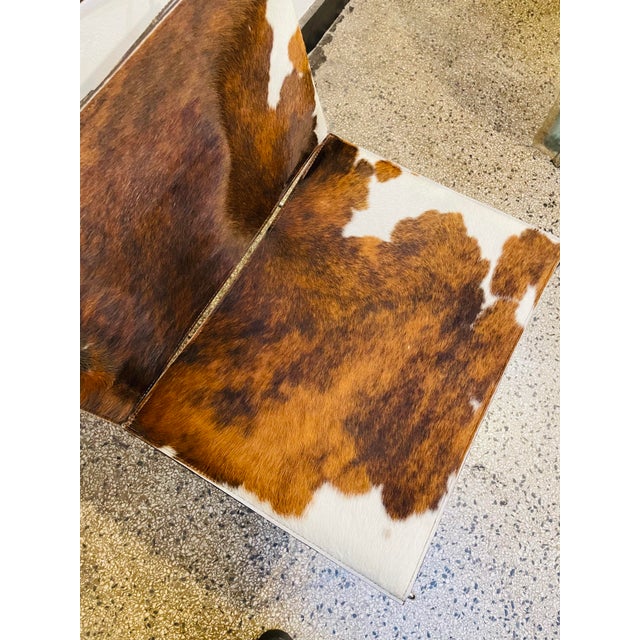 Chrome-Plated Fil Lounge Chair with Fur Seat by Pascal Mourgue for Ligne Roset, 1990s For Sale - Image 11 of 13