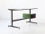 1960s Vintage Italian Black and Green Desk Table, 1960s For Sale - Image 5 of 9