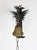 Black Vintage Gothic Style Wrought Iron Wall-Mounted Dragon Doorbell, 1950s For Sale - Image 8 of 15