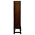 Wood Antique English Oak Glazed Display Cabinet, 1900s For Sale - Image 7 of 12