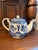 Vintage Japanese Blue Willow Blue & White Transferware Teapot With Lid For Sale - Image 10 of 11