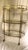 Maxwell Phillips Mid 20th Century Maxwell-Phillips Mid Century Modern Brass Bar Cart Trolley For Sale - Image 4 of 6