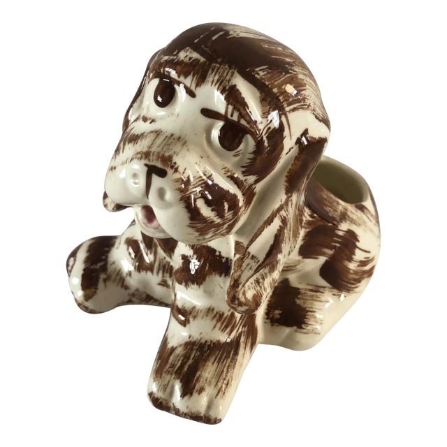1950’s Cocker Spaniel Dog Planter For Sale
