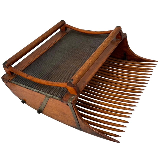 Outstanding Authentic Early 1900s Antique American Maple Wood Cranberry ...