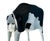 Contemporary 1990s Vermont Sled Co, "Heifer Chair", Painted and Wood Cow Chair For Sale - Image 3 of 7