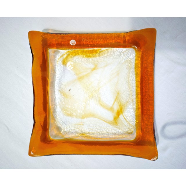 Mid-Century Modern Murano Glass Emptier from La Murrina, Italy, 1980s For Sale - Image 12 of 15