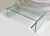 Glass Wonderful Vintage Bent Glass Coffee Table For Sale - Image 7 of 7