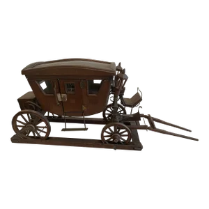 1930s Folk Art Stage Coach