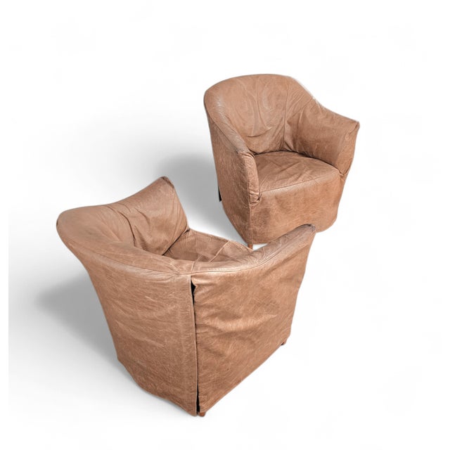 Doralice Lounge Chairs by Antonio Citterio, 1980s, Set of 2 For Sale - Image 9 of 16