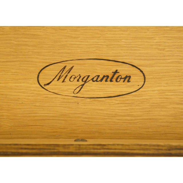 Brown Morganton Furniture Italian Neoclassical Tuscan Mediterranean Style 22" Accent End Table 300-E For Sale - Image 8 of 13