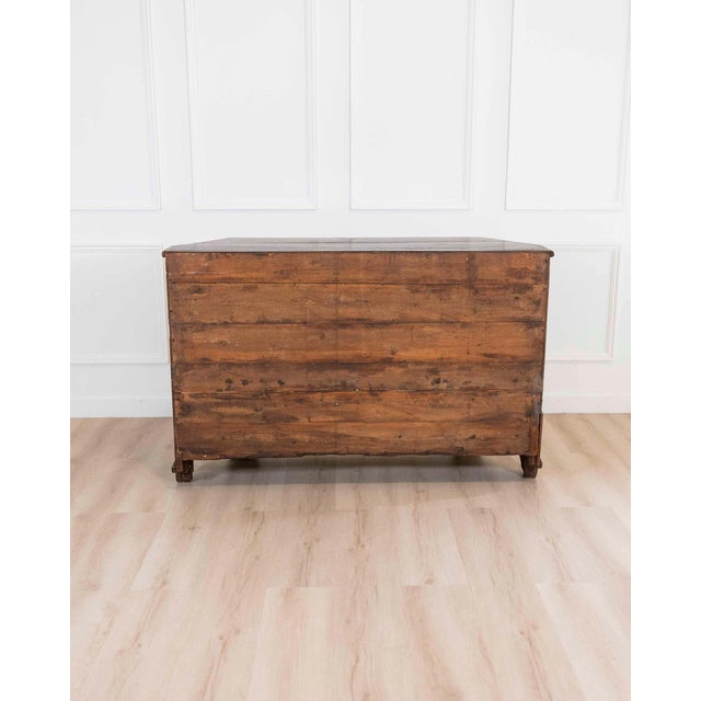 A handsome 19th century Italian Tuscan sideboard, beautifully crafted in solid walnut with a warm, richly patinated...