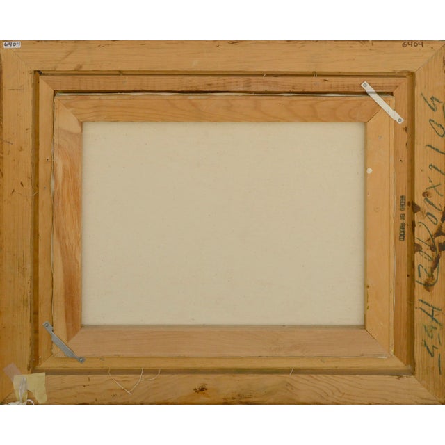 Textile Watermelon and Blue Vase Still-Life by Sally Minton For Sale - Image 7 of 8