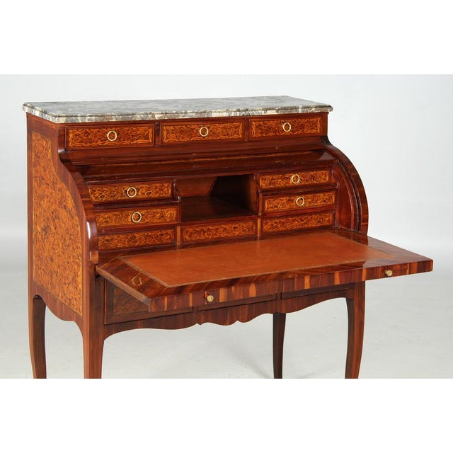 Late 18th Century Antique Oysterveneer Secretaire, 1770s For Sale - Image 5 of 18