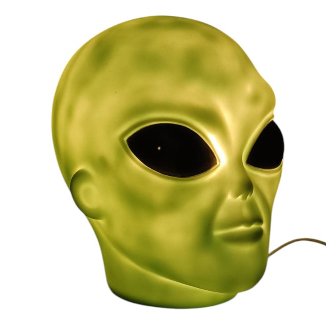 Vintage Alien Head Lamp For Sale - Image 10 of 18