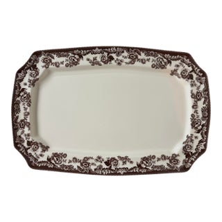 Vintage Spode Delamere Pattern Platter For Sale