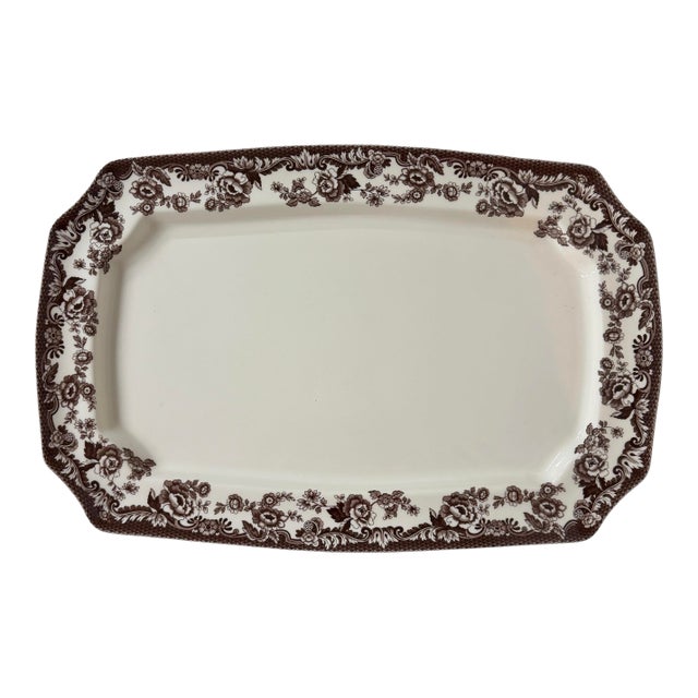 Vintage Spode Delamere Pattern Platter For Sale