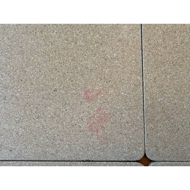 Set of 4 Vintage Royal Worcester Placemats Featuring Sage and Butterflies For Sale - Image 10 of 10