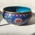 Late 20th Century Vintage Cloisonné Enamel Brush Washer – Scrolling Lotus & Vine Motif, Cobalt Blue Ground For Sale - Image 5 of 8