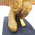 Monumental Egyptian Revival Statue of Goddess Isis With Open Wings and Gold Red Detailing – 21.5" Wide For Sale - Image 12 of 15