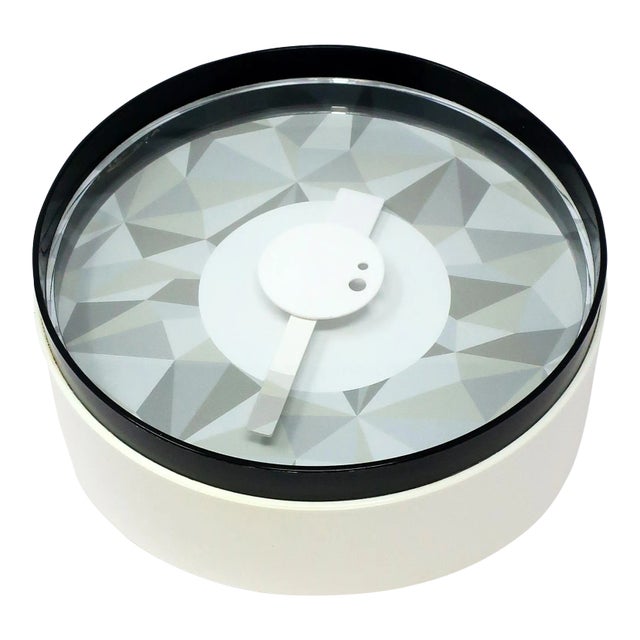 Postmodern Slantime Wall Clock by Semk Design Clock For Sale