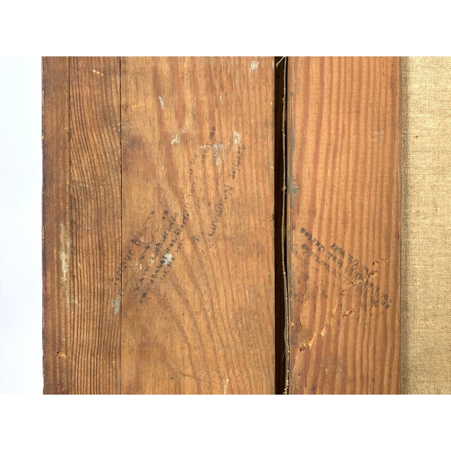 Black Max Schmidt, Portrait of a Woman on Canvas by Max Schmidt (Active in the First Half of the 20th Century in Berlin), 1890s, Oil on Canvas For Sale - Image 8 of 15