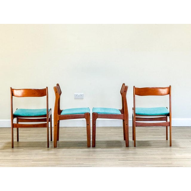 Danish Chairs in Teak from Hans Olsen, Denmark, 1960s, Set of 4 For Sale - Image 14 of 18