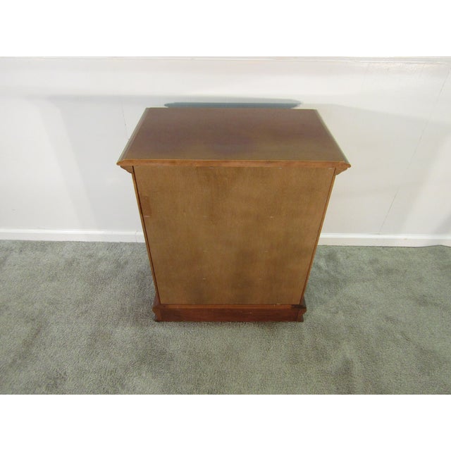 Colonial Furniture Solid Cherry Nightstand For Sale - Image 6 of 6