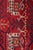 Transitional Antique Anatolian Square Rug in Red With Geometric Patterns, From Rug & Kilim For Sale - Image 3 of 7