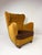 Mid-Century Modern 1940's Danish Cabinet Maker High Back Lounge Chair For Sale - Image 3 of 9