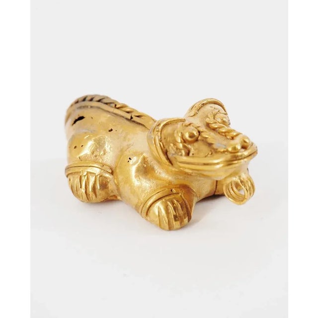 Colombian Taïrona Tumbaga Statuette of Caiman in the Llanos For Sale - Image 5 of 7