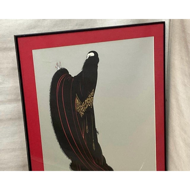 Erte 【Sunrise 】1992  lithograph60限定 ERTE Sunrise, 1992 – Art Wise Premium Posters