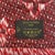 Red Louis Vuitton Bright Red & White Thick Wool & Silk Scarf For Sale - Image 8 of 9
