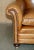 Comfortable Pair of Antique Chesterfield Victorian Brown Leather Club Armchairs For Sale - Image 9 of 17