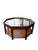 Mid 20th Century Baker Furniture Attributed Octagonal Coffee Table For Sale In Indianapolis - Image 6 of 18