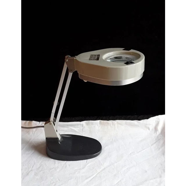 Vintage Adjustable Table Lamp from Hanau Fluotest, 1960s For Sale - Image 6 of 6