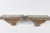 Brown Pair of Italian Carved Giltwood Wall Brackets with Faux-Marble Tops, circa 1870 For Sale - Image 8 of 8
