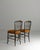 1880s French Napoleon III Chiavari Chairs In Ebonized Wood & Upholstery - A Pair For Sale In Greensboro - Image 6 of 18