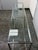 2010s Modern Chrome + Glass Console Table For Sale - Image 5 of 12