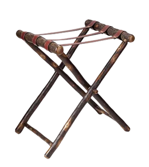 Rustic Luggage Butler