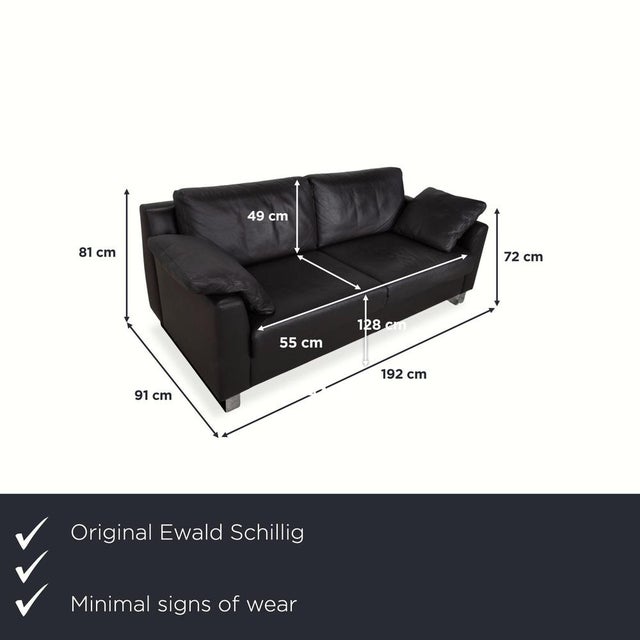 Bring a true comfort marvel into your living room with the Ewald Schillig Flex Plus two-seater sofa, distinguished by its...