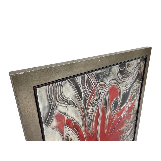 Large Sinestra Wall Panel by Lam Lee For Sale - Image 8 of 13