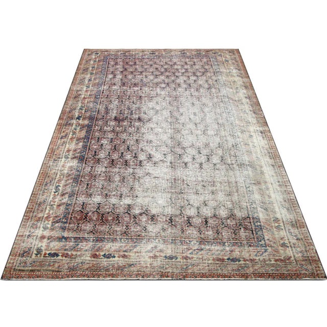 1900 - 1909 19th Century Persian Shiraz Rug For Sale - Image 5 of 7