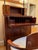 Set of 2, American Antique Secretary Desk and Custom Bouclé Chair For Sale - Image 10 of 18