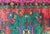 Textile Vintage Large Caucasian Kazak Rug With Green Medallions on Red Field 5'8 X 10'7 For Sale - Image 7 of 15