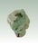 1980s Vintage Chinese Green & White Jade Sleeping Dragon (Chilong) Carving / Pendant For Sale - Image 5 of 7